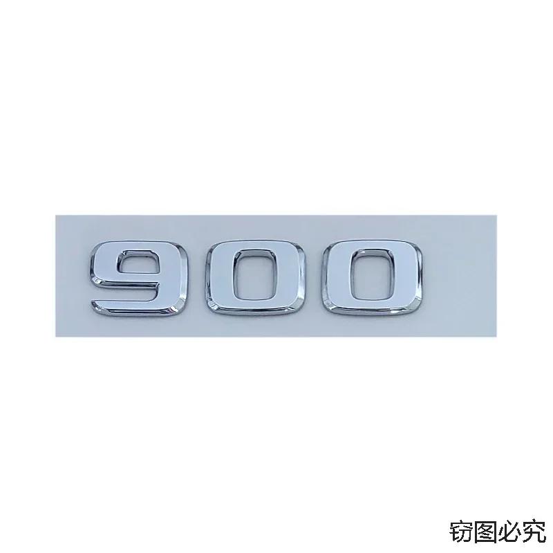 CWDRF1 ABS Letter Emblem Car Sticker Auto Body Rear Trunk Tail Decal Badge for Mercedes Benz G700 G800 G900 900 800 700