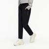 BOSIDENG B30145102 Warm Fleece-Lined Straight-Leg Trousers