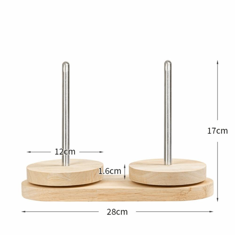 Durable Portable Yarn Rotating Tool Wooden Detachable Wool Yarn Winding Axis Frame Yarn Holder Knitting Crochet
