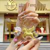 Shuibei 999 Fine Gold Lucky Horse Keychain Pendant Gift