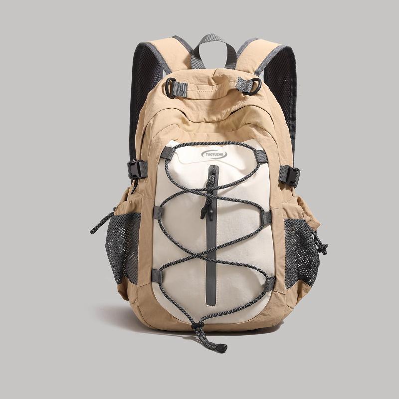 

Повседневный рюкзак для женщин 2025 лето новый большой вместимости походный рюкзак, рюкзак для мужчин для путешествий на короткие расстояния