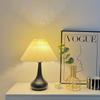 Nordic Plissee Tisch Lampe DIY Faltbare 5V USB 220V Kunst Atmosphäre Schlafzimmer Nacht Nacht Licht Hause Schmücken