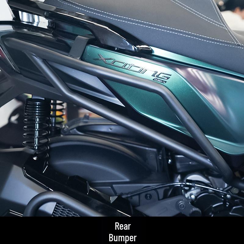 Compatible with 25 Kymco S250/S350 Models: Front/Rear Bumper, Exhaust Guard, Luggage Rack, Backrest Modified Parts.