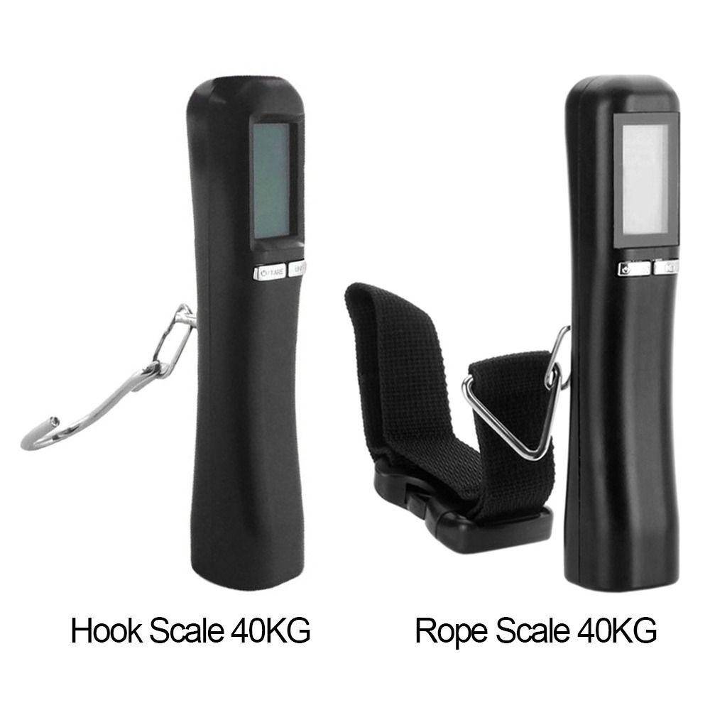 Professional Handheld Backlight Electronic LCD Scale Suitcase Travel Bag Hanging Scales 40kg/10g Digital Luggage Scale