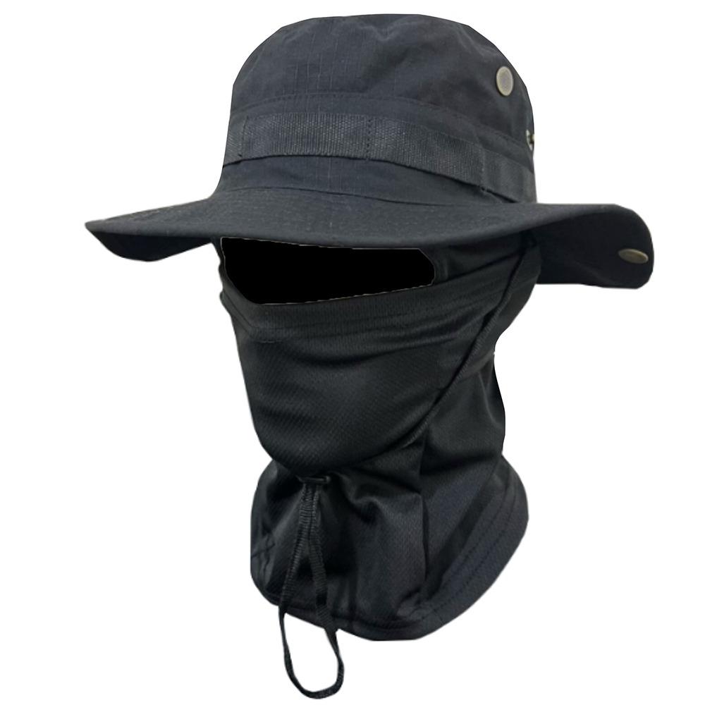 

Балаклава камуфляжна UPF 50+ Захист обличчя Капелюх-відро Мода Рибальський капелюх Буні Капелюх для походів 04