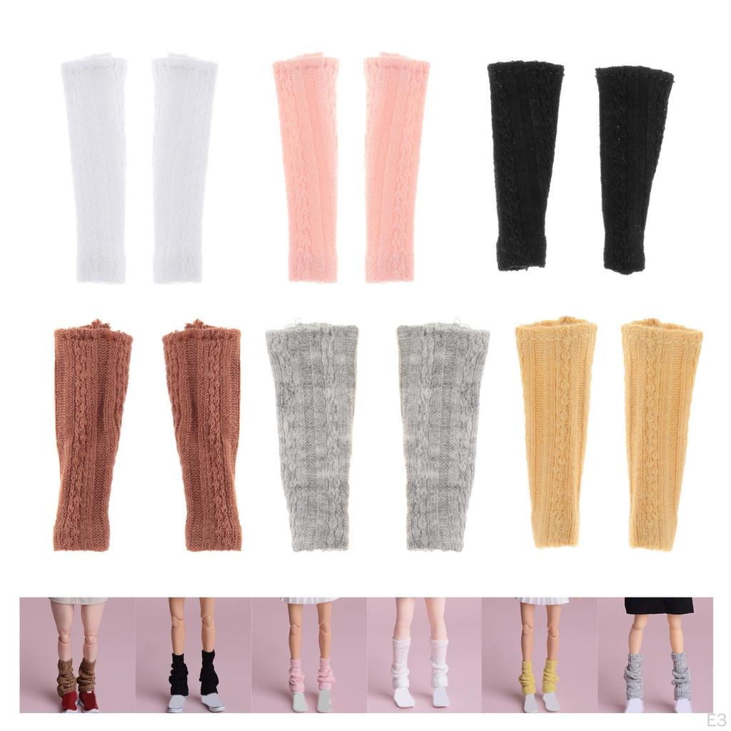 1/12 Skarpety Figurki Akcji Buty Ubrania dla Lalek Akcesoria do Przebierania dla Figurki 6-calowej Ciało