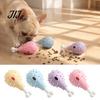 Food Leakage Puzzle Toys Dog Treat Dispenser Toy, Spiky Chicken Leg Chew Rubber Interactive Play for Boredom Feeder Aggressive Chewers, Dental