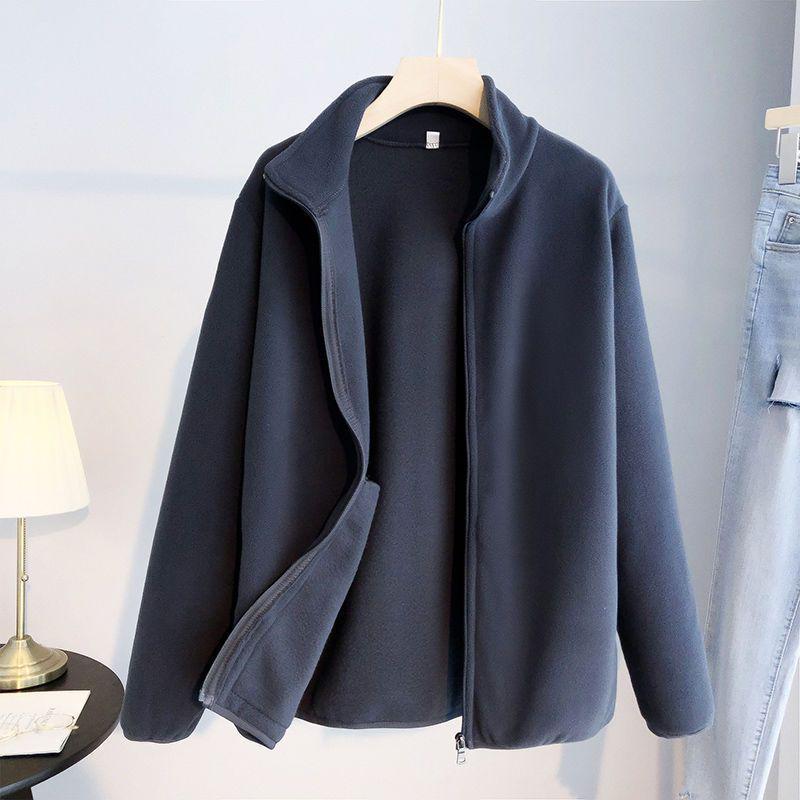 Women's Dual-Sided Fleece Jacket - 2025 Thickened Outdoor Hoodie for Autumn/Winter
