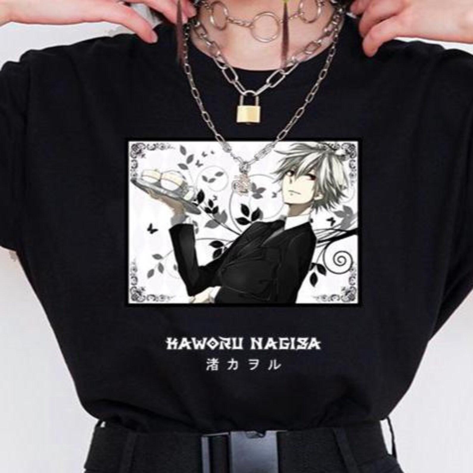 Kaworu Nagisa Anime Shirt – Evangelion Tshirt,EVA Tee L
