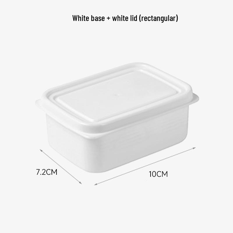 Large Transparent Rectangular Food Storage Container with Lid - Stackable, Food Grade, for Refrigerator & Freezer