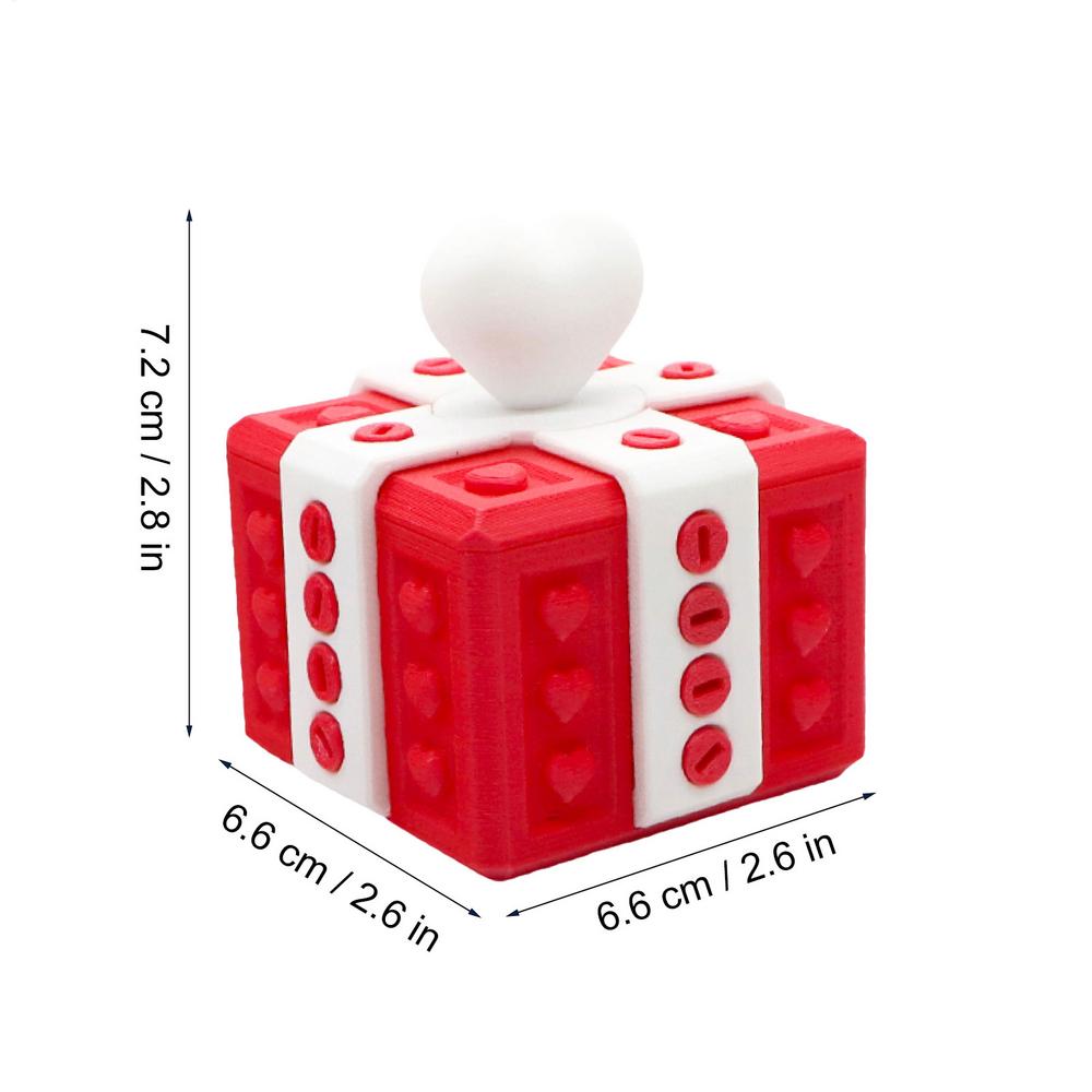 

Screw Prank Box Portable Event Supplies Holiday Prank Gag Box For Kids Teens Adults Valentine s Day Thanksgiving Christmas AS SHOW червоний