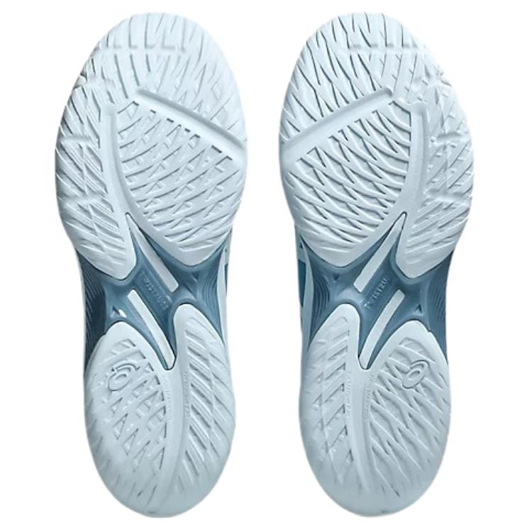 Asics Além de FF Sapatos de Voleibol Confortáveis Duráveis de Suporte Sapatos Masculinos Azul 1071A092-402