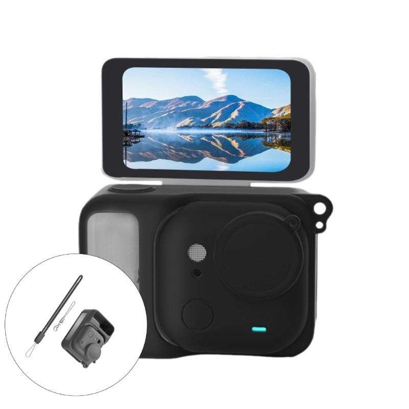 Shockproof Silicone Protective Cover Shell For Action Cameras Portable Design With Anti Scratch Surfaces And Secure Grip