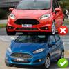 Gloss Black Car Front Bumper Splitter Lip Diffuser Body Kit Spoiler Guard For Ford Fiesta 2014 2015 2016 2017 2018 2019 Model