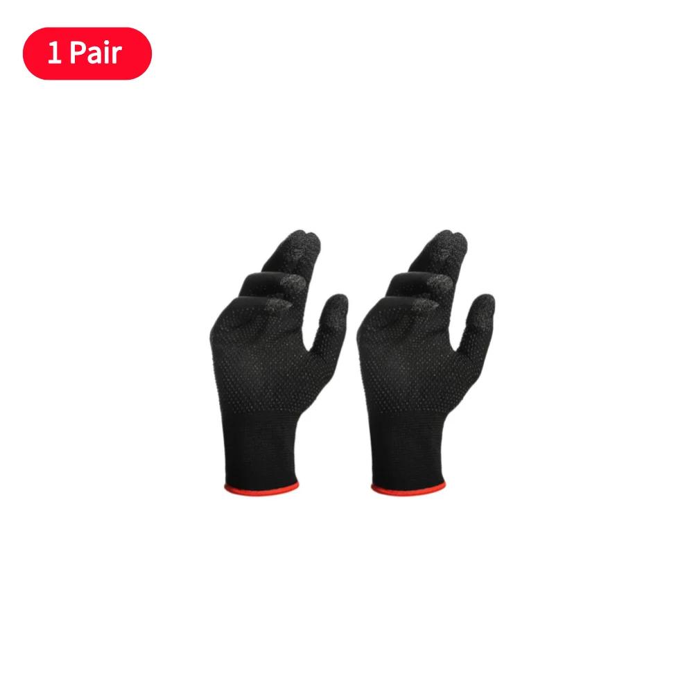 1/2 Pairs Anti Slip Touch Screen Gloves Men Women Breathable Sweat Proof Knit Thermal Gloves for Gaming Biking Cycling