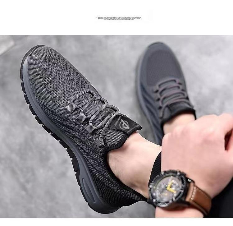 Men's Lightweight Mesh Sports & Casual Driving Shoes - Soft Sole & Breathable