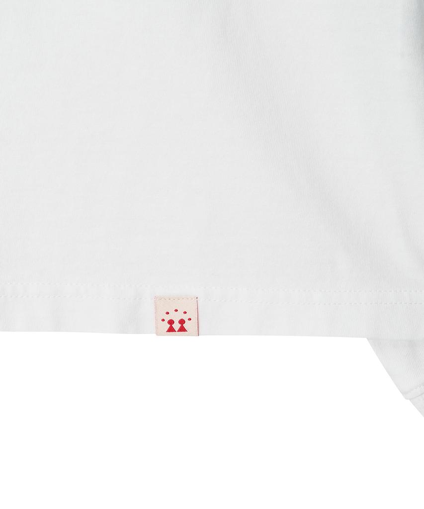 Iuteu Pigment Dyed Long Sleeve / White