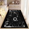 Cassette Tape and Turntable Design suitable as a non-slip mat for the living room or bedroom sofa