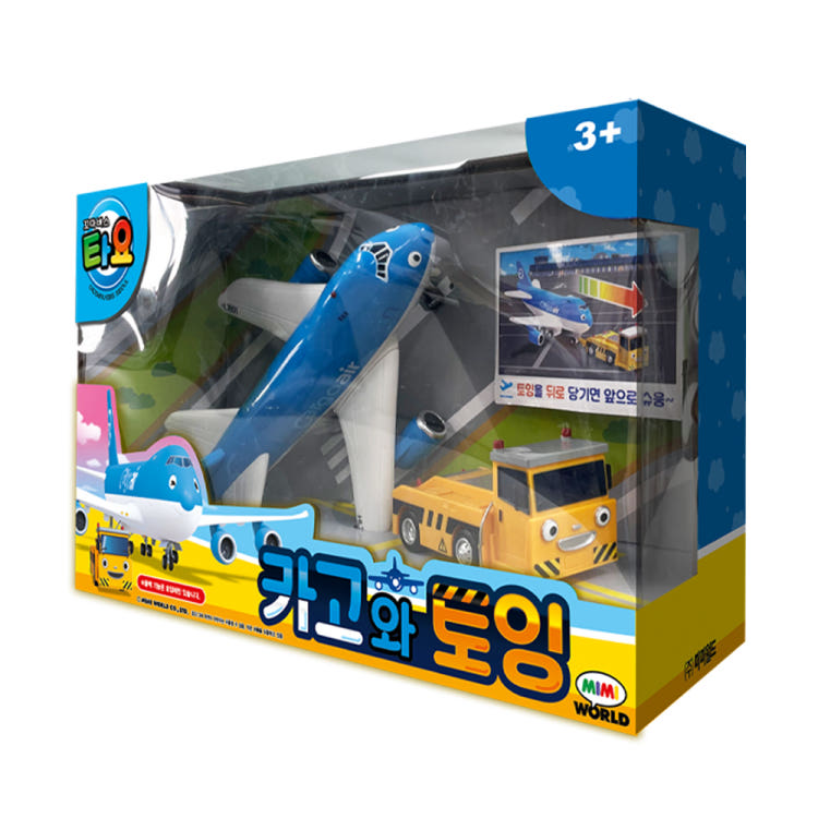 [mimi world] Tayo the Little Bus Cargo & Towing Adventures Playset