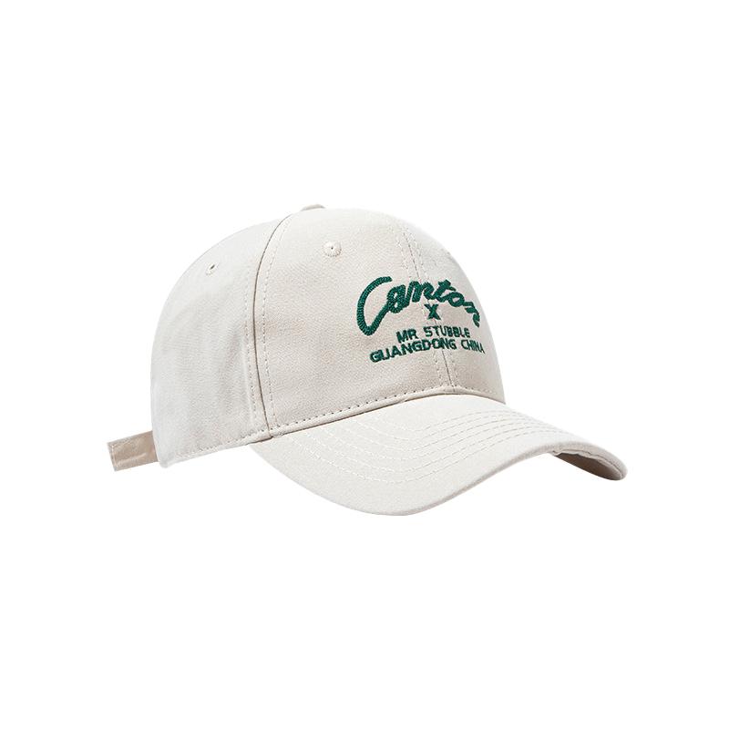Embroidered Letter Baseball Cap Women Summer Spring Snapback Hat Retro Adjustable Hip Hop Sun Visor Hats