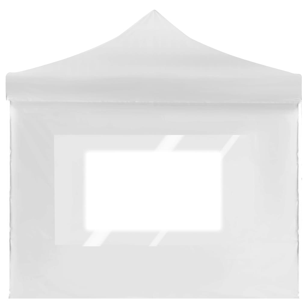 Professional Party Tent Foldable with Walls Aluminum 6*3m White