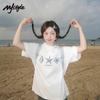 MJ STYLE Women's Pure Cotton Short-Sleeve T-Shirt