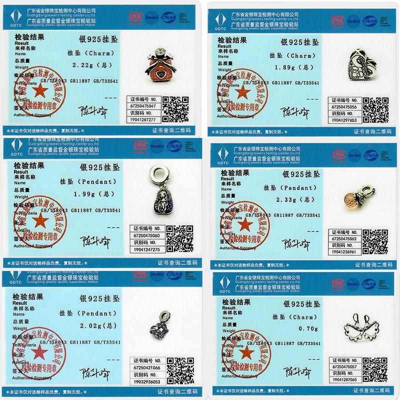 New Original Charms Beads Pendants Copper Cute Cat Paw Bow Apple Heart Charms Fit Bracelets Necklaces Women Jewelry