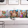 Cartoon Cute C-Cocomelons Baby Pillow Case Living Room Home Sofa Office Shop Cover Printing Comfort Decoration Nordic Simplicity