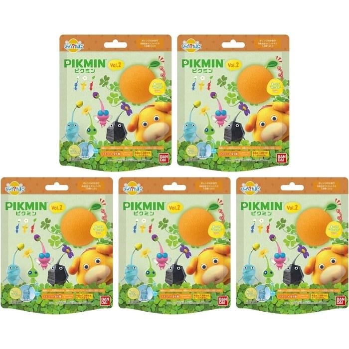 [Bikkura Tamago] Pikmin Vol.2 Bath Bomb (5-pack) Orange