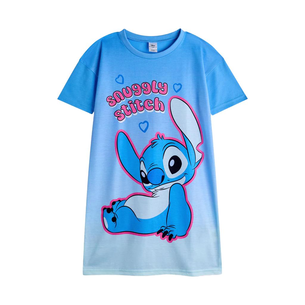 Lilo & Stitch Dívčí noční košilka s krátkým rukávem Stitch & Angel (Balení 2)