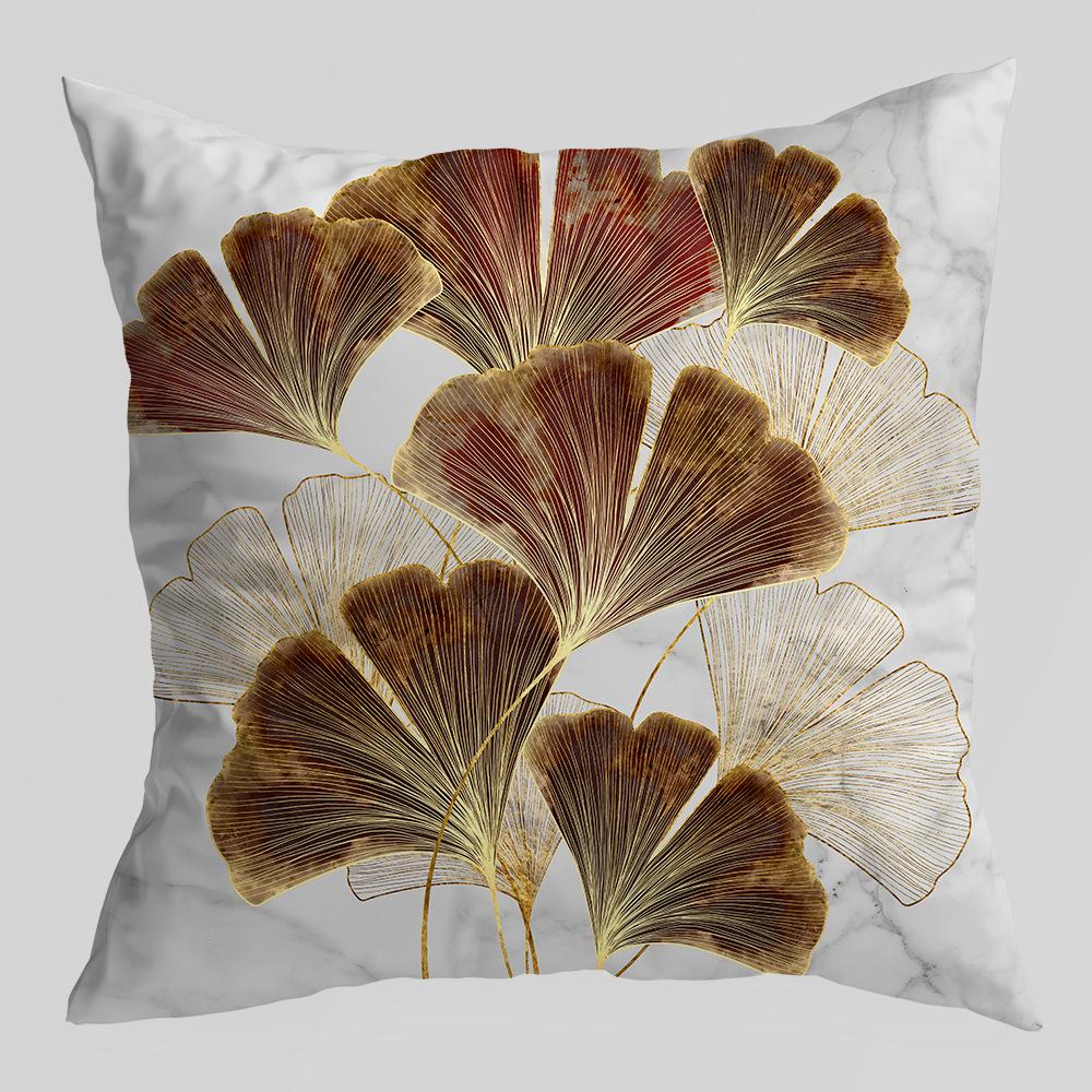 

Новый продукт: Подушка с листьями гинкго, зеленая с золотом, наволочка, чехол для подушки и подушка для дивана автомобиля 45 * 45Cm without pillow core