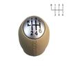 Renault Opel Manual Gear Shift Knob - Leather Wrapped with Stitching