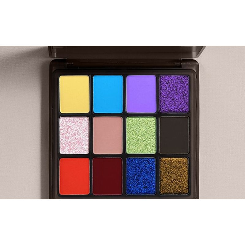 CHOIZ BEAUTY - Parrot 12-Color Eyeshadow Palette