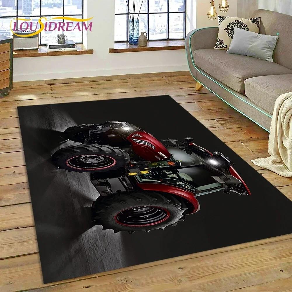 

Retro Tractor Car 3D Truck Carpet Rug for Bedroom Living Room Home Sofa Decoration,Children Game Large Decor Floor Mat Gift 40x60cm( 15x23in )