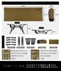 ZUKK 2WAY Cot Load Capacity 200kg Camping Bed Heavy Duty Folding Switchable High/Low (Beige)