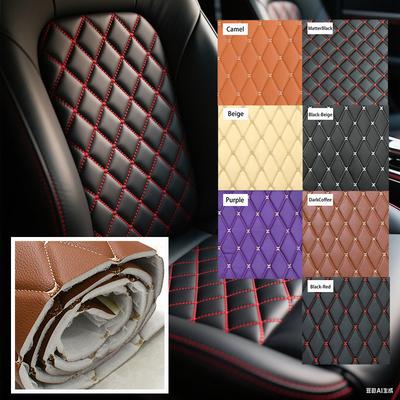 45/90*160cm Gąbka Warstwa Środkowa Tkaniny Skórzane Samochodowa Podłoga Siedzenie Sofa Dekoracyjna Tkanina Haft Pikowana Sztuczna Skóra Tkanina DIY Rękodzieło