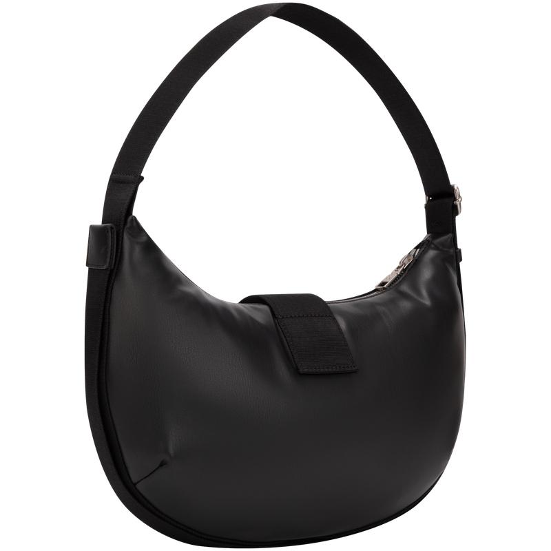 New CALVIN KLEIN Synthetic Material Dumpling Bag, Crescent Bag, Shoulder Bag Regular Women's Space Black DH3504-001