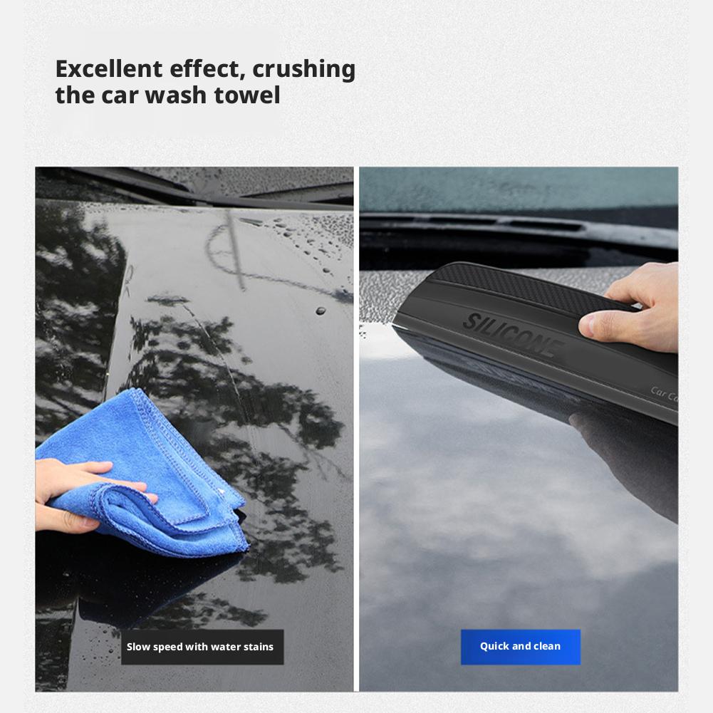 Soft Silicone Handy Squeegee Car Wrap Tools Water Window Wiper Drying Blade Non-Scratch No Noise No Damage Paint Car Wrap Tools