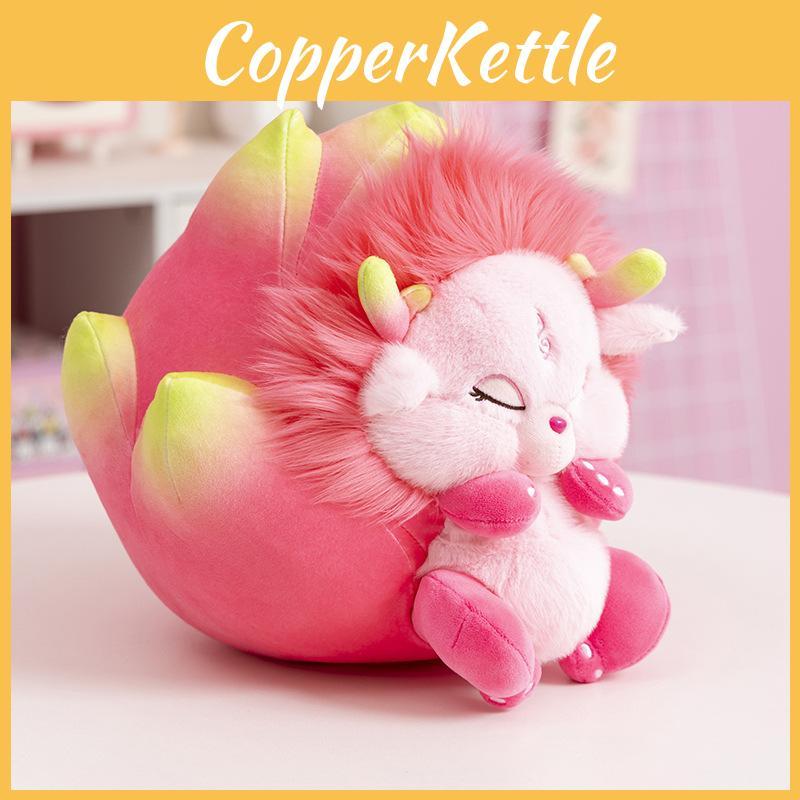 Dragon Fruit Cute Plush Pillow Toy Great For Gifting Enhancing Comfort Bedroom