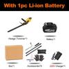 1400W 388VF Cordless Hedge Trimmer Electric Household Trimmer Pruning Saw Garden Bush Trimmer Landscape Power Tools