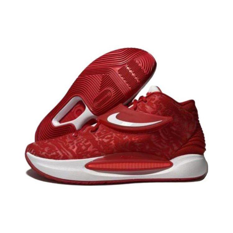 Nike KD 14 TB University Red Unisex Sneakers White DM5040-603