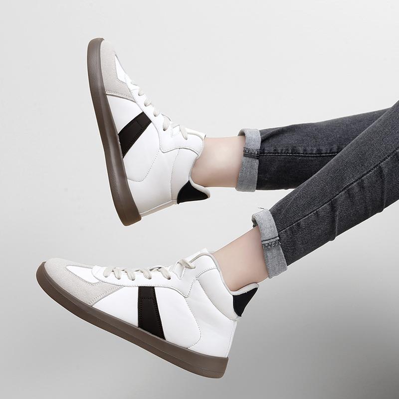 Женские высокие кроссовки — фото 4