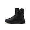 Women S Comfort Daily Fur Ankle bootS Black Riona 02