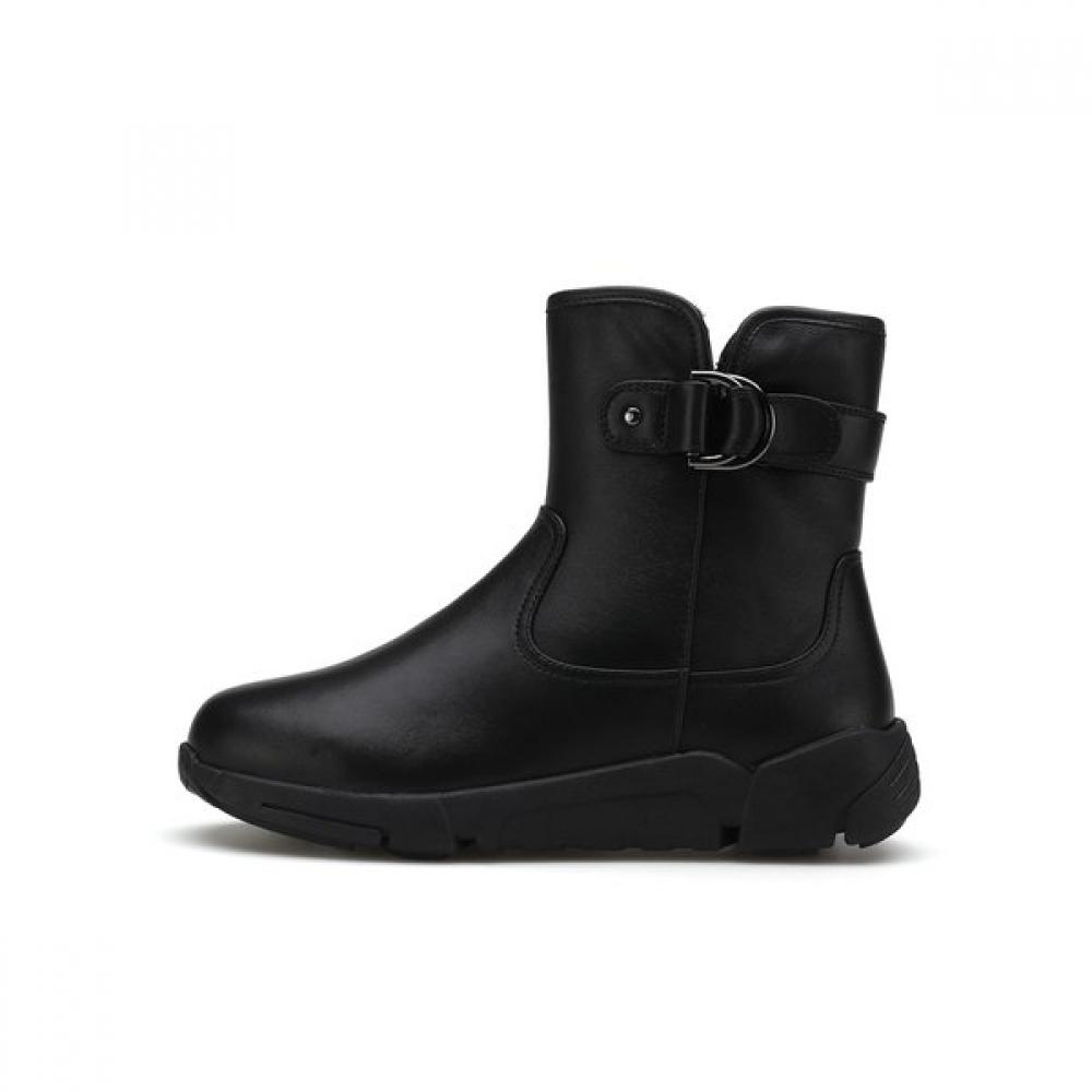 Vigevano Women S Comfort Daily Fur Ankle bootS Black Riona 02 225