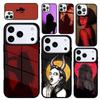Capa Case for iPhone 17 Air 16 Pro Max 15 Plus 11 13 Mini 14 12 Back Phone Cover Devil Woman