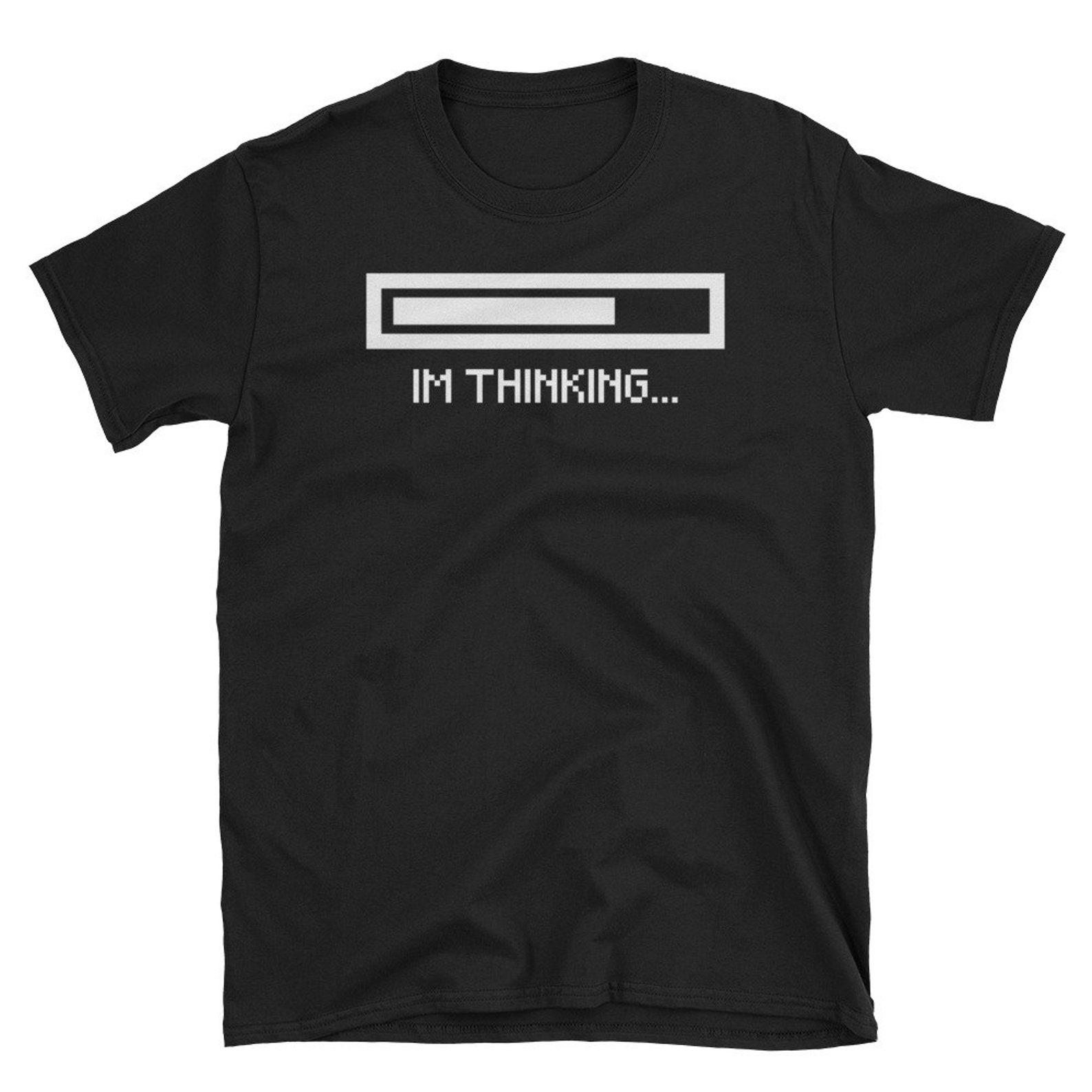 Funny Computer Shirt Buffering Computer Technician System Admin T Shirt M