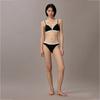 Calvin Klein Jacquard Narrow Waist Cotton Sexy Bikini Triangle Underwear Women Underwear Black D1618O-001