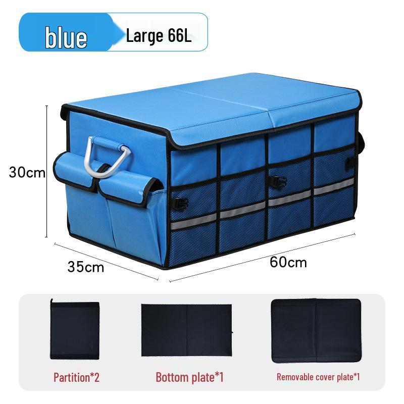Foldable Car Trunk Organizer Box for Outdoor Use