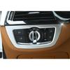 Fit For BMW 5 Series G30 2018- ABS Silver Function Control Button Frame Trim