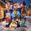PAW Patrol Pattern Blanket for Home Decoration, Bed, Sofa, Car Travel, Camping, Suitable for All Seasons, Birthday Christmas Gift